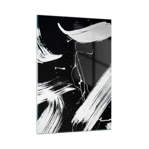 Schilderen op glas - Breek de duisternis - 50x70 cm
