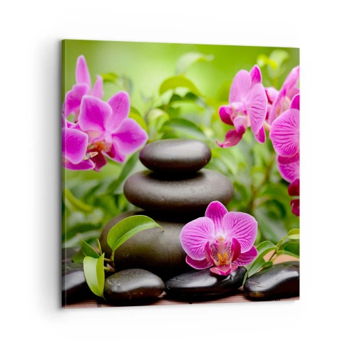 Schilderen op canvas - De piramide van vrede - 60x60 cm