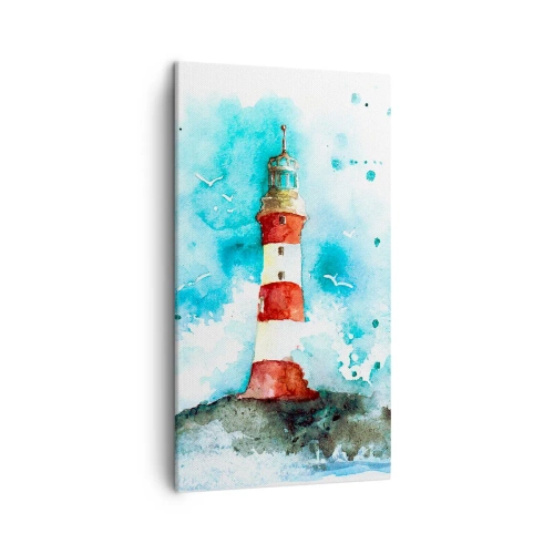 Schilderen op canvas - Eenheid van de elementen - 45x80 cm