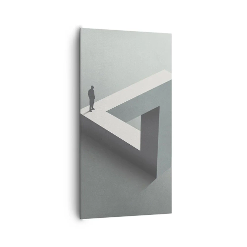 Schilderen op canvas - Maar het is toch mogelijk - 65x120 cm