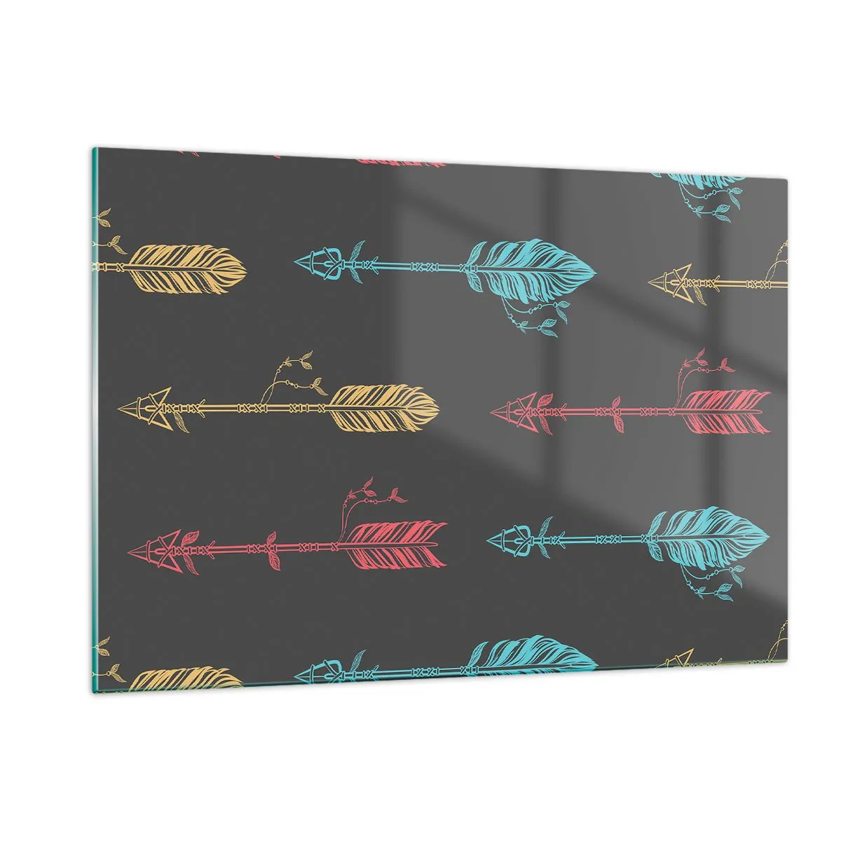 Schilderen op glas - In de verordening - 120x80 cm