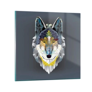 Schilderen op glas - Als we het over de duivel hebben - 40x40 cm