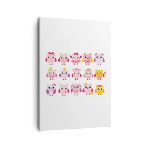 Schilderen op canvas - De ene is zoeter dan de andere - 50x70 cm