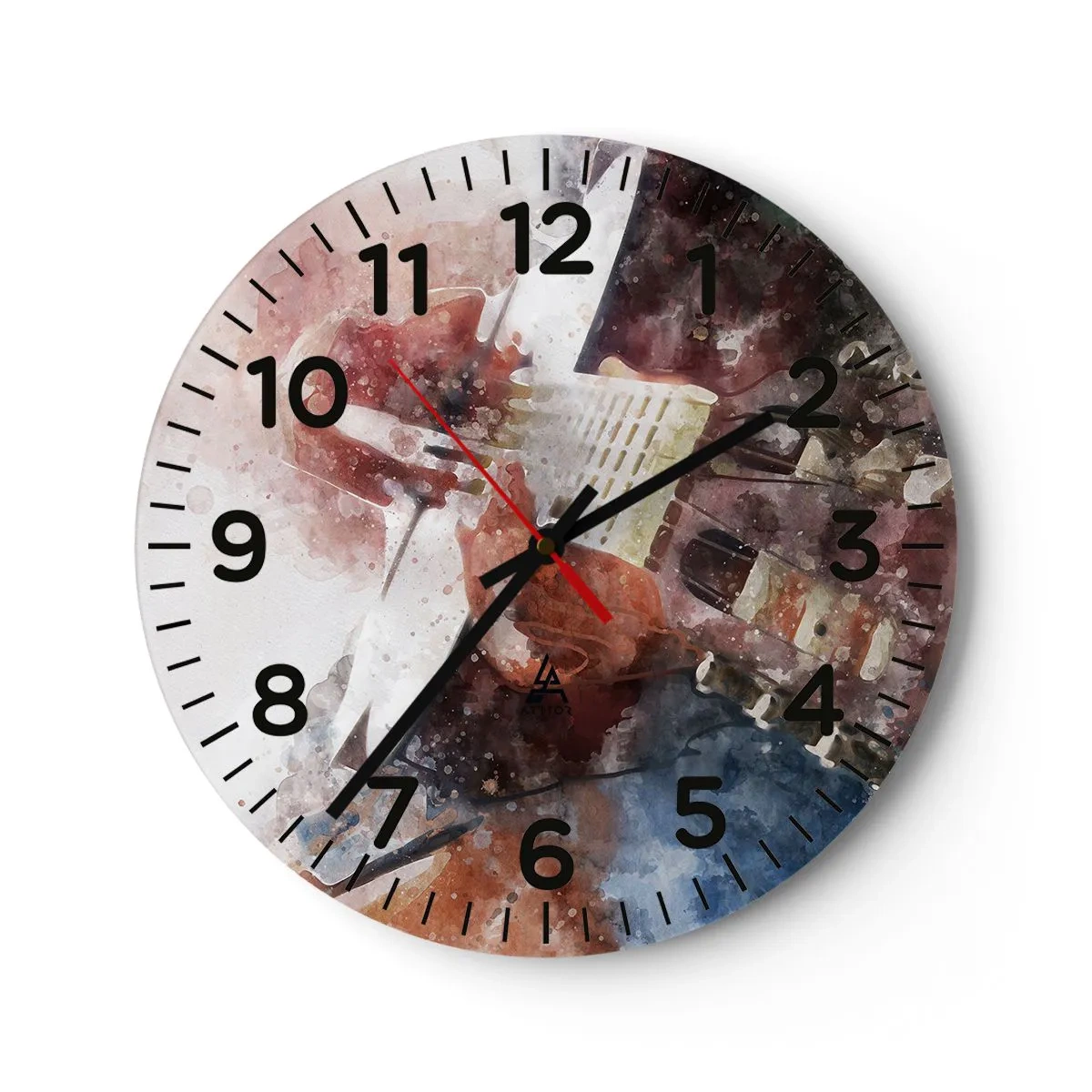 Wandklok - Klok - En wat vind je ervan? - 30x30 cm