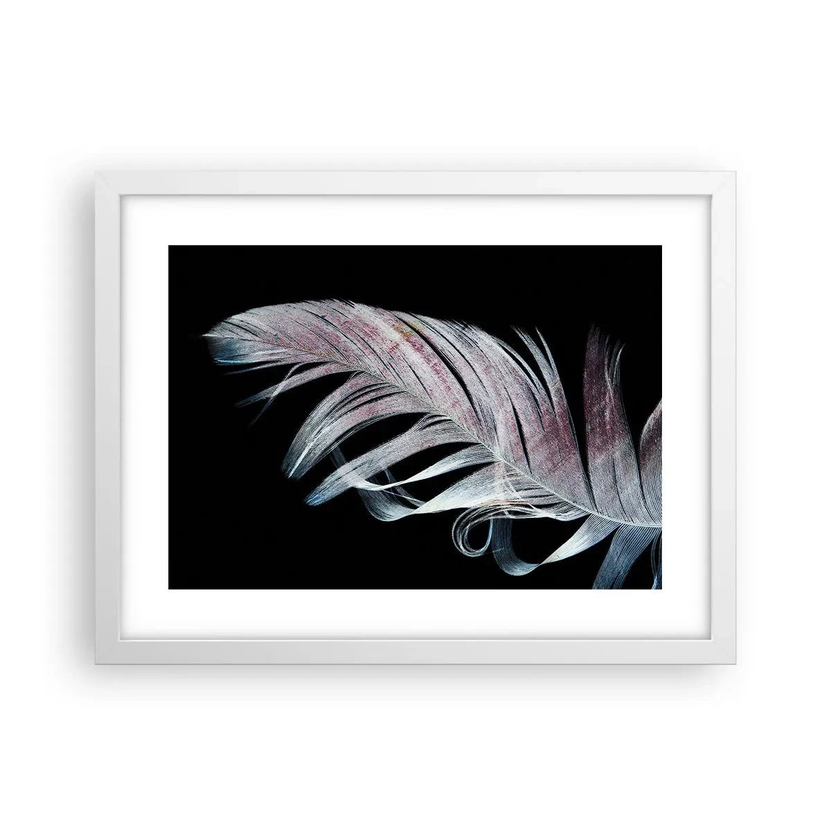 Poster in een witte lijst - Denk aan aanraking - 40x30 cm