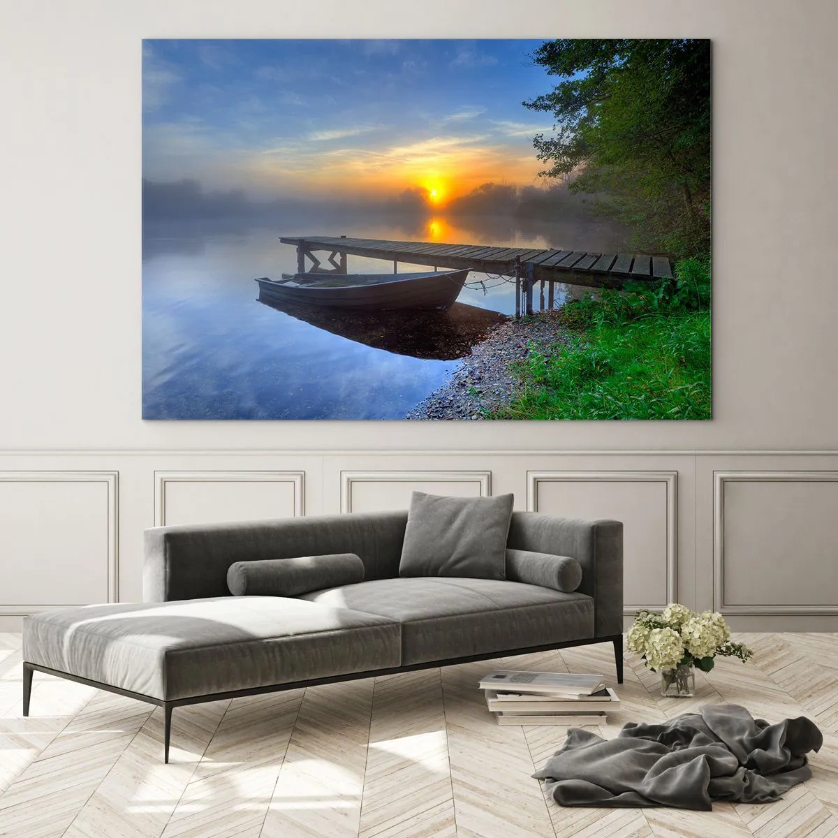 Schilderen op glas - Hoe gewoon verandert in magie - 120x80 cm