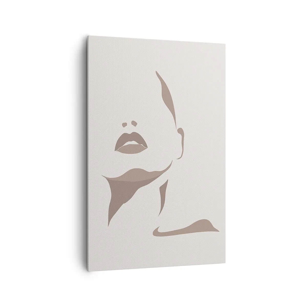 Schilderen op canvas - Gemaakt van licht en schaduw - 80x120 cm