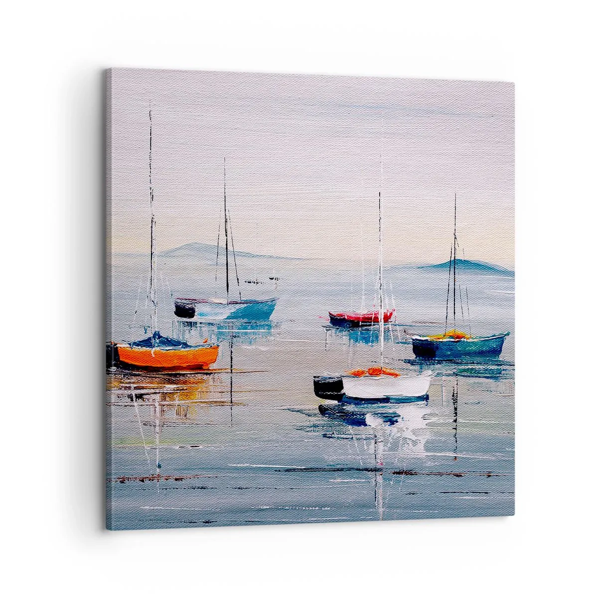 Schilderen op canvas - Een welverdiende rust - 60x60 cm
