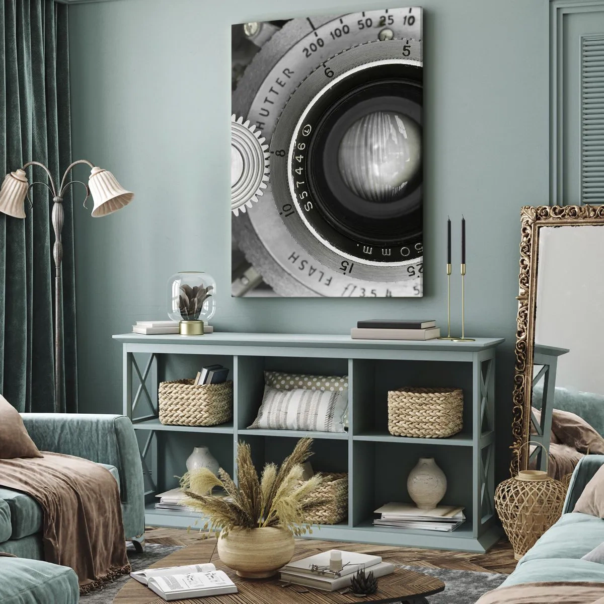 Schilderen op canvas - Een verhaal over Hollywood - 55x100 cm