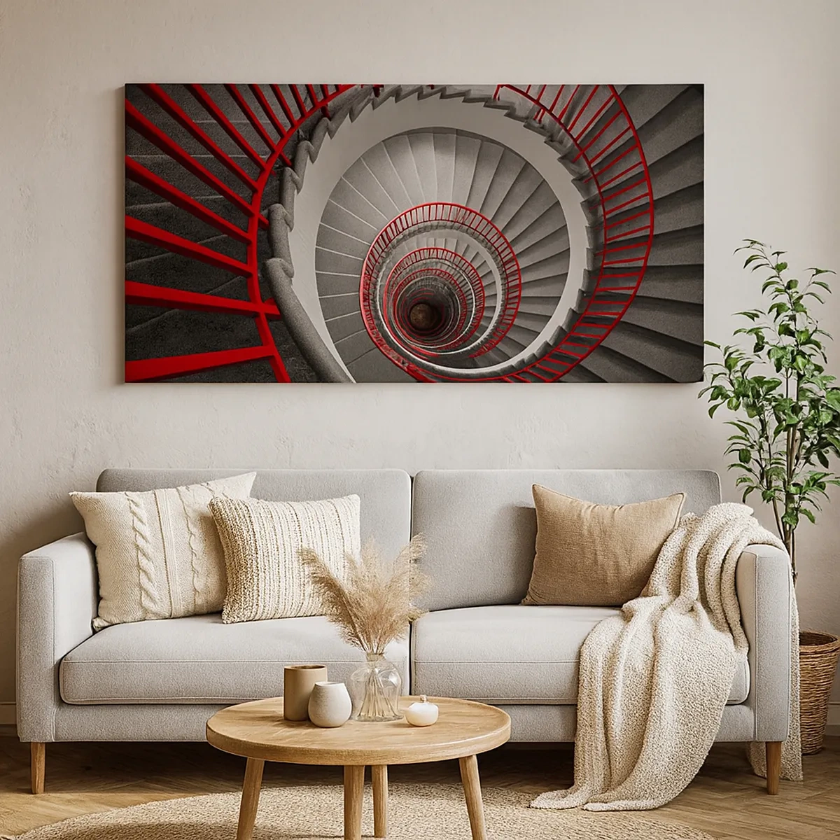 Schilderen op canvas - Architectuur plezier - 30x30 cm