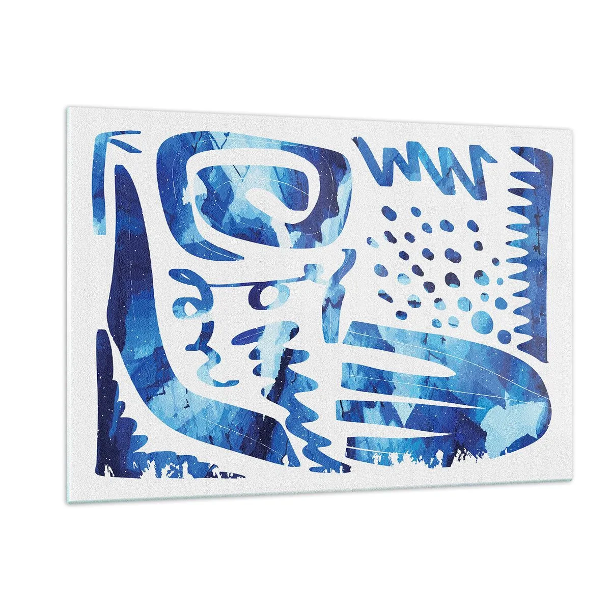 Schilderen op glas - Terug naar de wortels - 120x80 cm