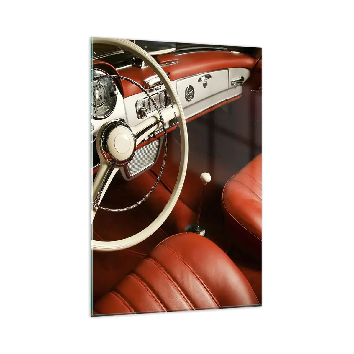 Schilderen op glas - Vintage luxe - 80x120 cm