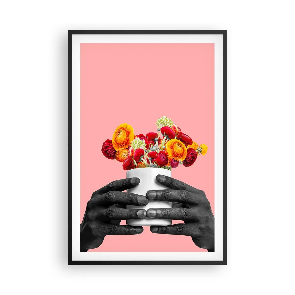 Poster in een zwarte lijst - De apotheose van het leven - 61x91 cm