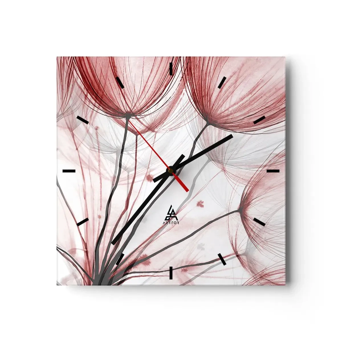 Wandklok - Klok - Vóór het vertrek - 40x40 cm