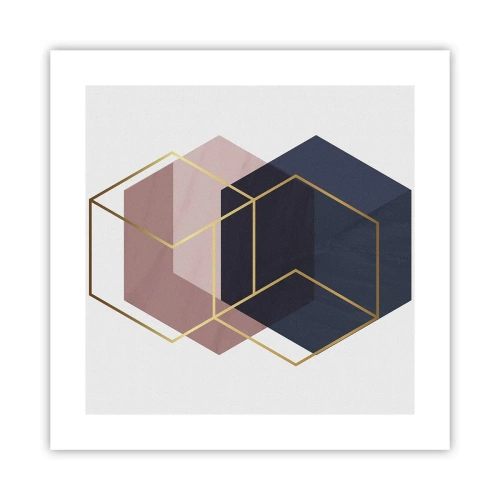 Poster - De kracht van eenvoud - 40x40 cm