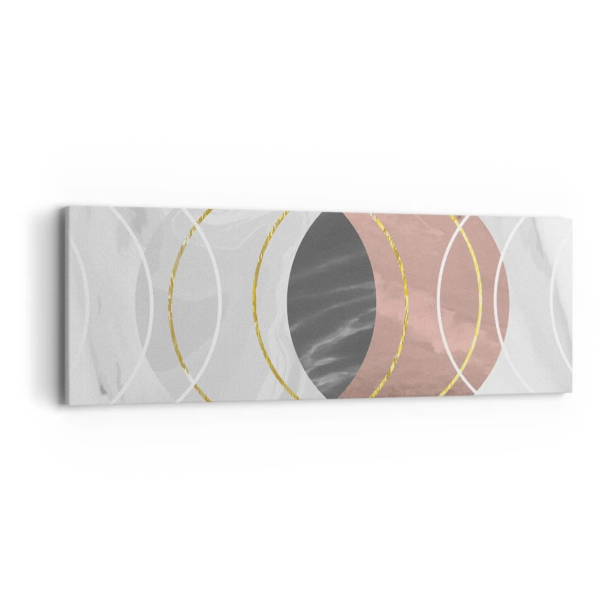 Schilderen op canvas - Muziek van de sferen - 90x30 cm