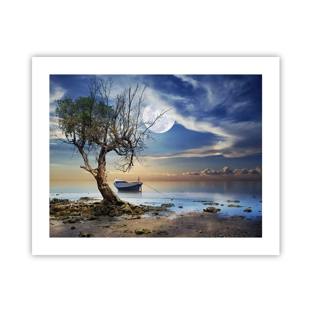 Poster - Is dit het einde of het begin? - 50x40 cm