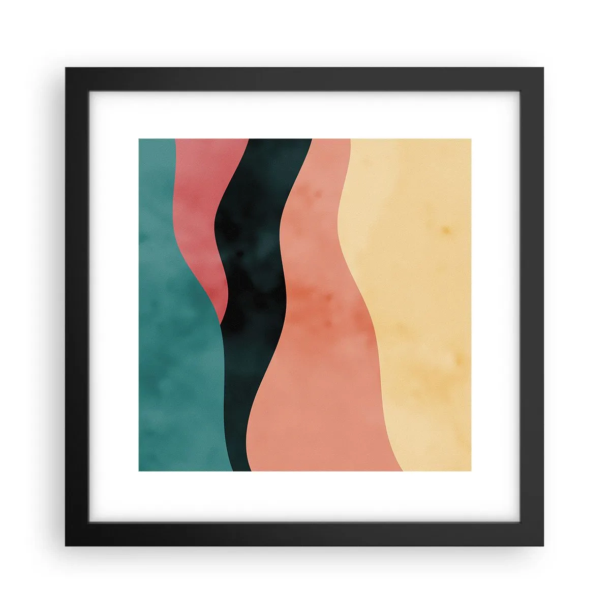 Poster in een zwarte lijst - Conforme non-conformiteit - 30x30 cm