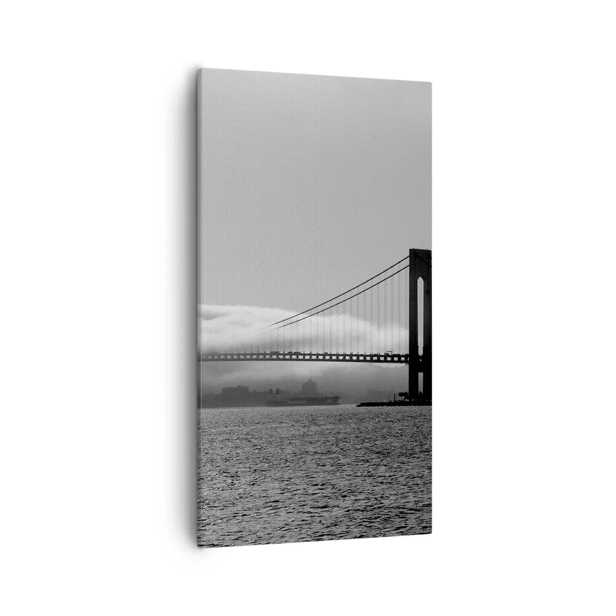 Schilderen op canvas - Vaar door de Golden Gates - 55x100 cm