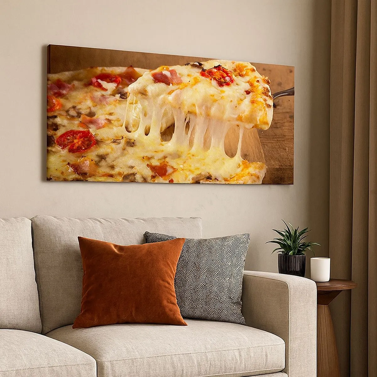 Schilderen op canvas - Een meesterwerk van Italiaanse kunst - 100x40 cm