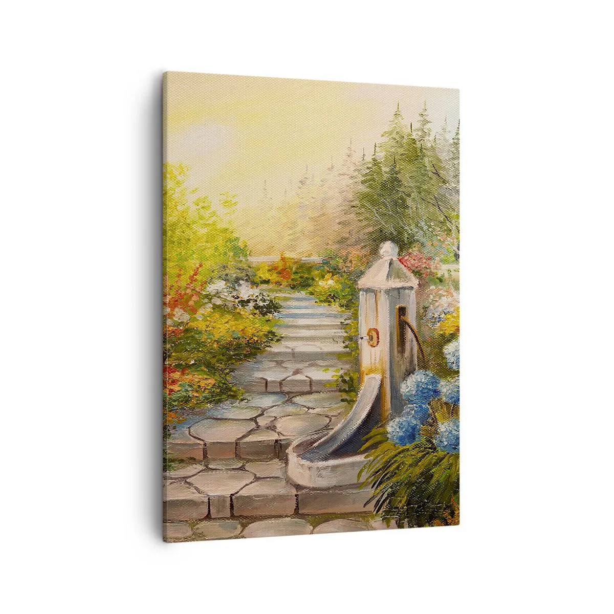 Schilderen op canvas - In volle bloei - 50x70 cm
