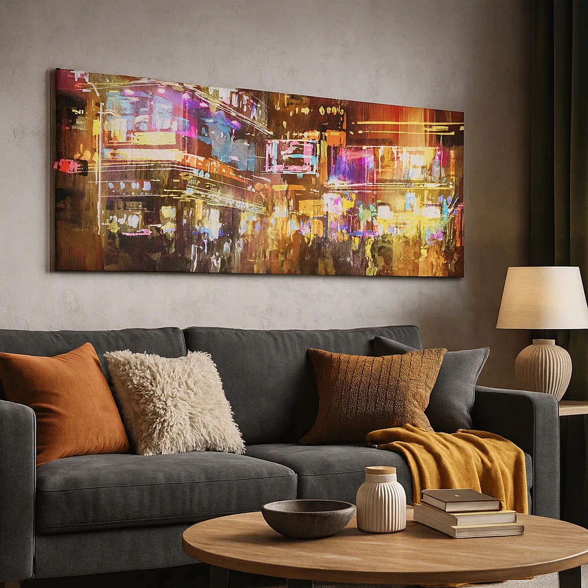 Schilderen op canvas - In een zee van licht - 30x30 cm