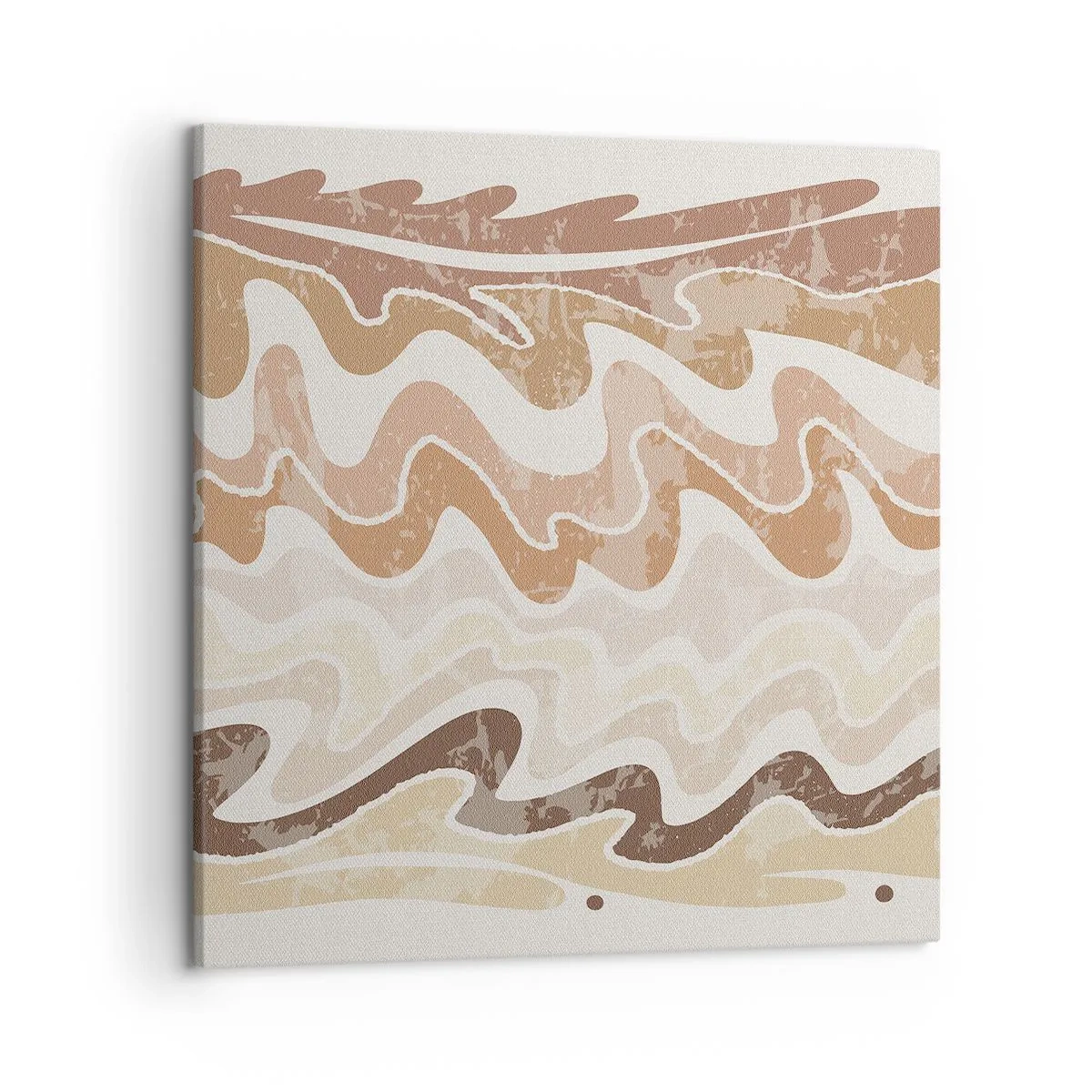 Schilderen op canvas - Goede energie – goede emoties - 50x50 cm