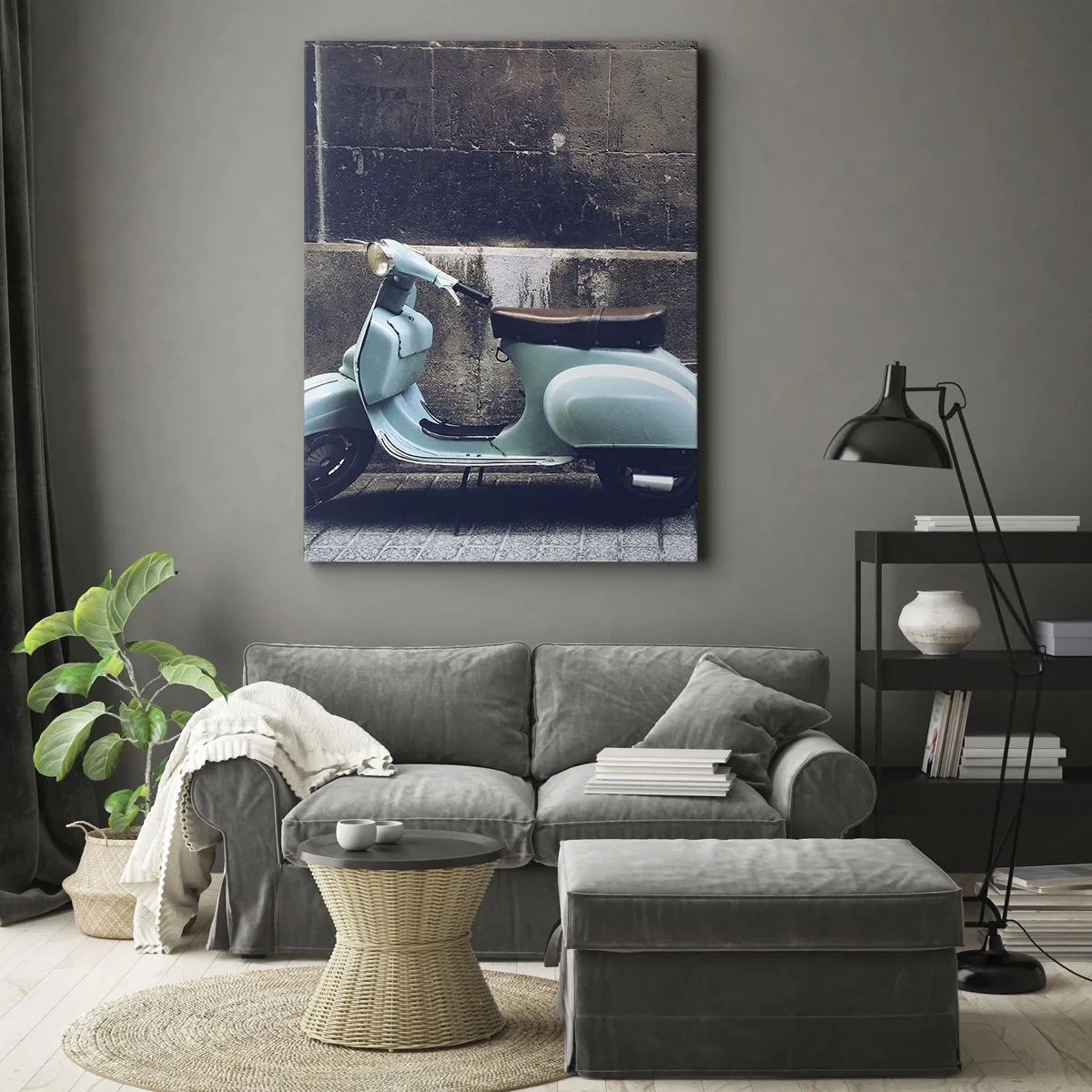 Schilderen op canvas - Onvergetelijke sfeer - 50x70 cm