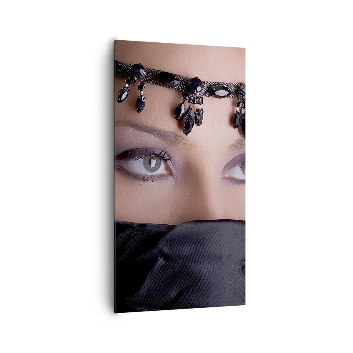 Schilderen op canvas - Oosters verleidelijk mysterie - 65x120 cm