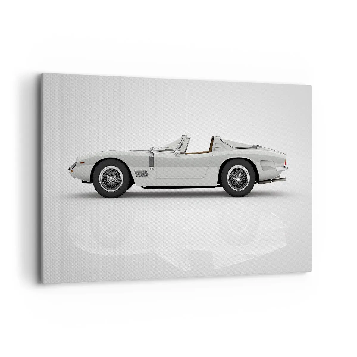 Schilderen op canvas - Belofte van plezier - 120x80 cm