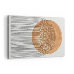 Schilderen op canvas - Zonnige compositie - 120x80 cm