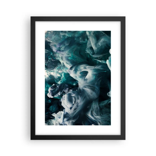 Poster in een zwarte lijst - De nobele kilheid van steen - 30x40 cm