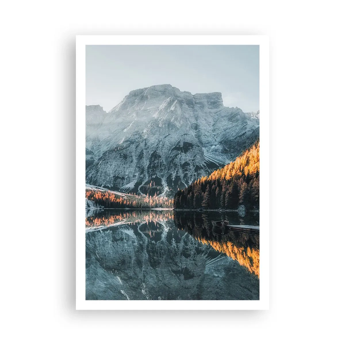 Poster - Spiegel landschap - 70x100 cm