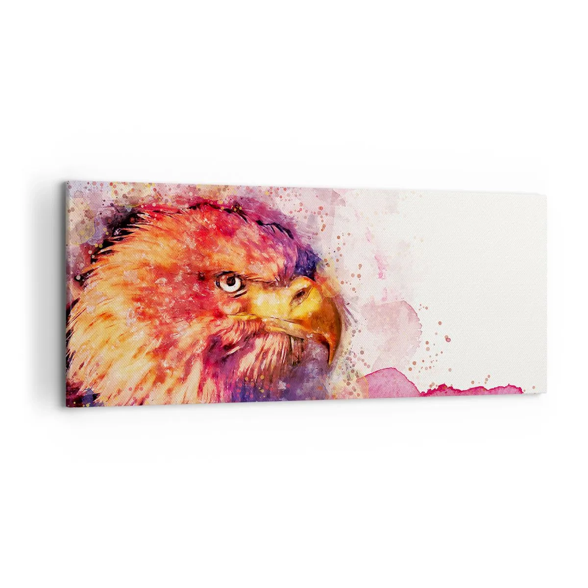 Schilderen op canvas - Je wilt niet weten wat ik denk - 120x50 cm