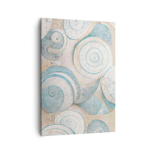 Schilderen op canvas - Wat zit er in de schelp? - 50x70 cm