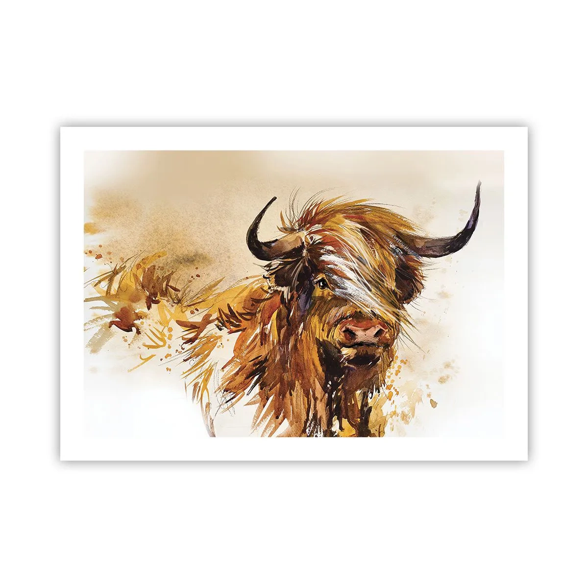 Poster - Trots van de jager - 70x50 cm