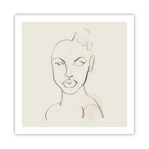 Poster - Een overzicht van sensualiteit - 60x60 cm