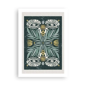 Poster - Als een volksuitsnede - 50x70 cm