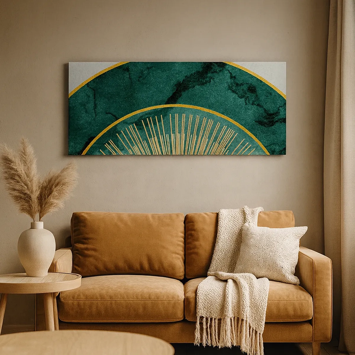 Schilderen op canvas - Een ander zonnestelsel - 30x30 cm