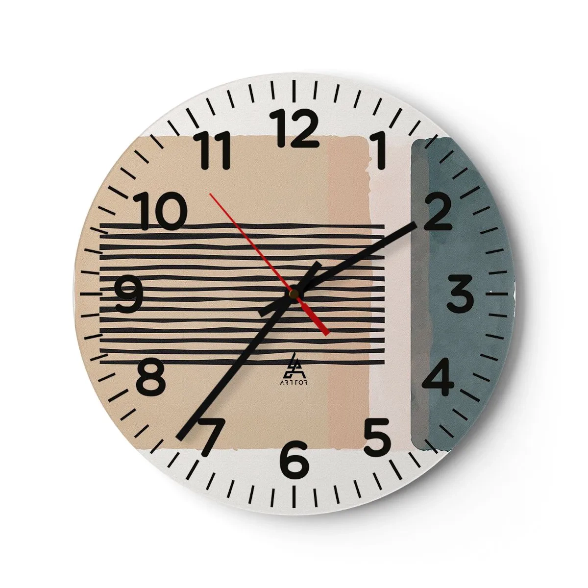 Wandklok - Klok - Alles is oke - 40x40 cm