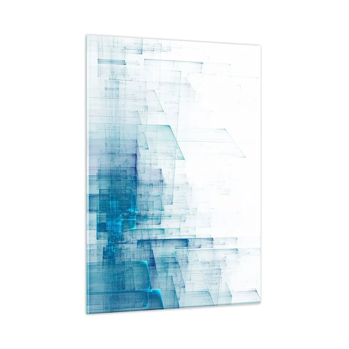 Schilderen op glas - Hoe ruimte geworden is - 50x70 cm