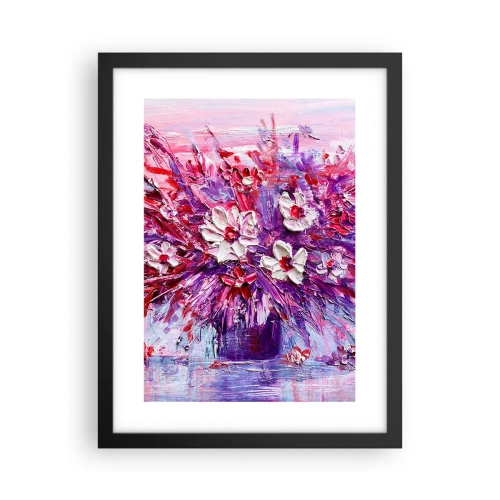 Poster in een zwarte lijst - Onschuld en passie - 30x40 cm