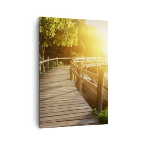 Schilderen op canvas - Nog een beurt, nog een wonder - 70x100 cm