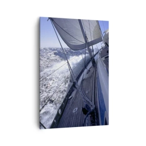 Schilderen op canvas - Ik weet wat het is om een ​​vogel te zijn - 70x100 cm