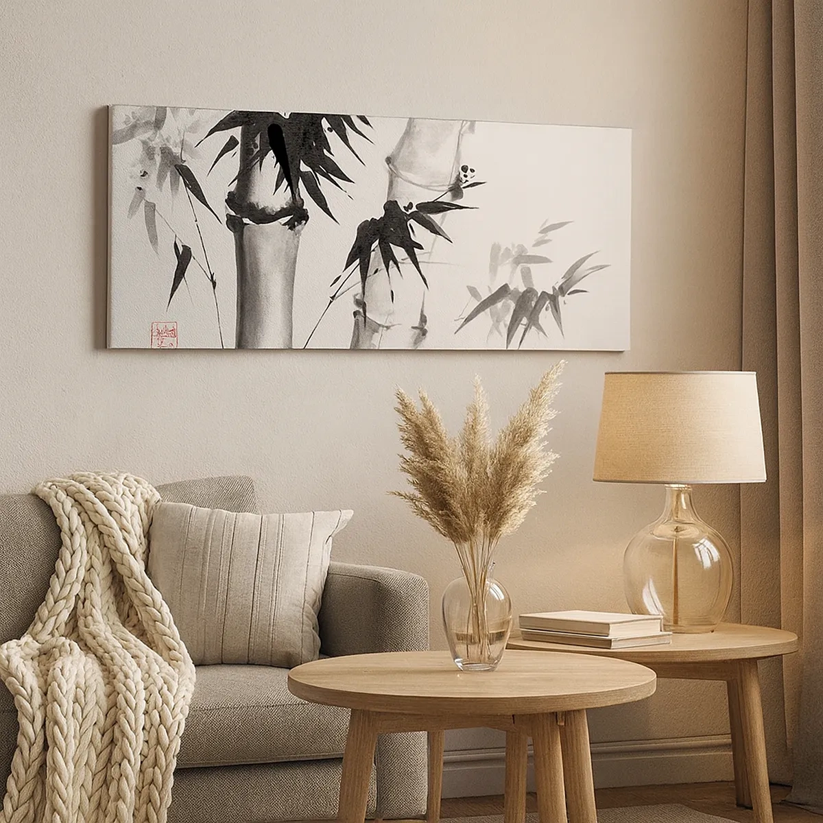 Schilderen op canvas - Close-up op het oosten - 30x30 cm