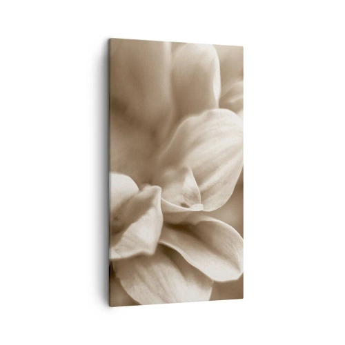 Schilderen op canvas - Zo zacht als een glimlach - 45x80 cm