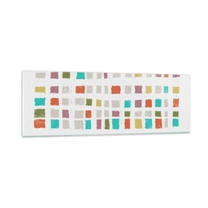 Schilderen op glas - Onbekend spel - 90x30 cm