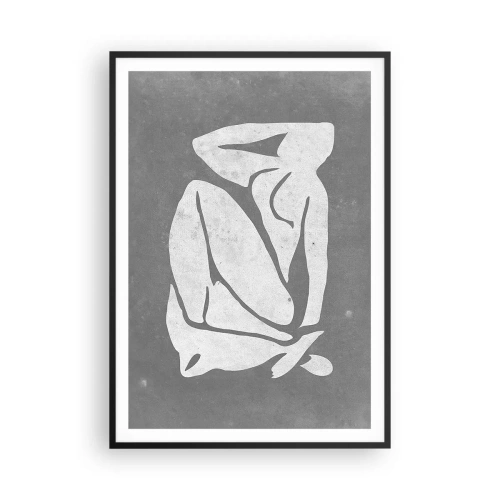 Poster in een zwarte lijst - In reflectie - 70x100 cm