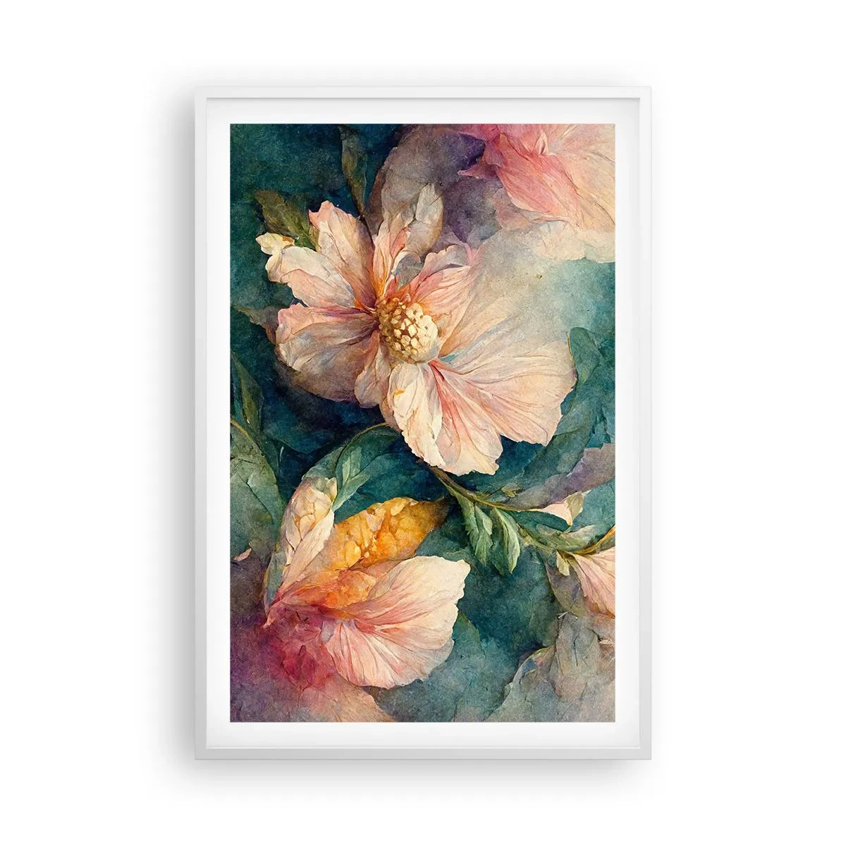 Poster in een witte lijst - Gewoon subtiliteit - 61x91 cm