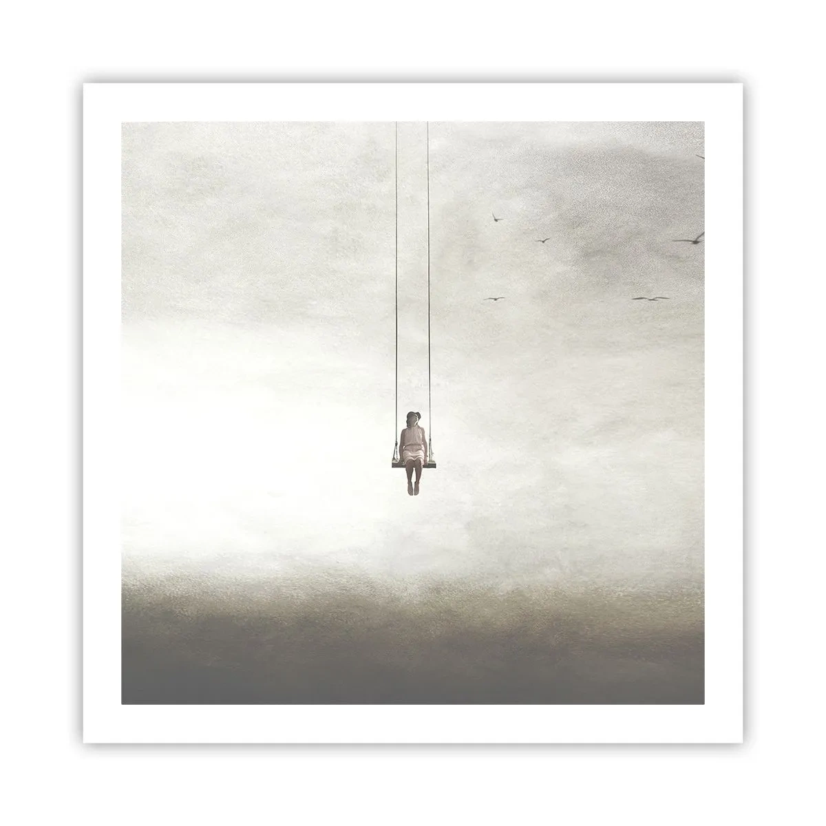 Poster - Een kind in ons - 60x60 cm